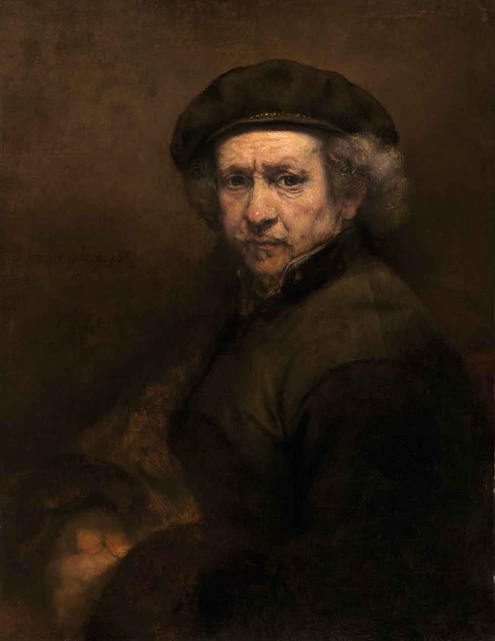 Self Portrait by Rembrandt van Rijn 1659