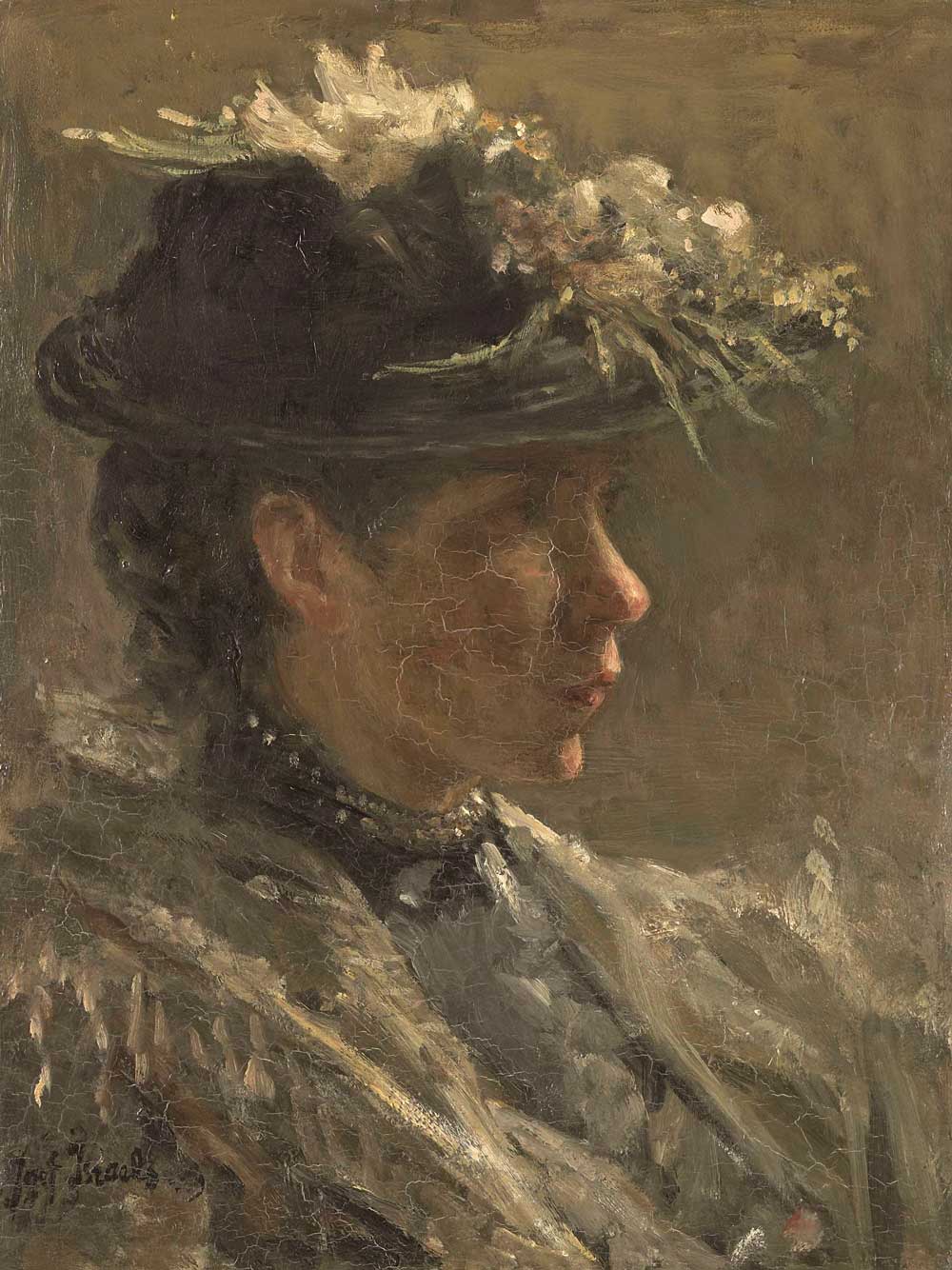 Portrait by Jozef Israëls 1896