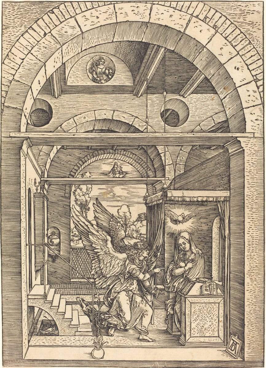 The Annunciation by Albrecht Durer 1504