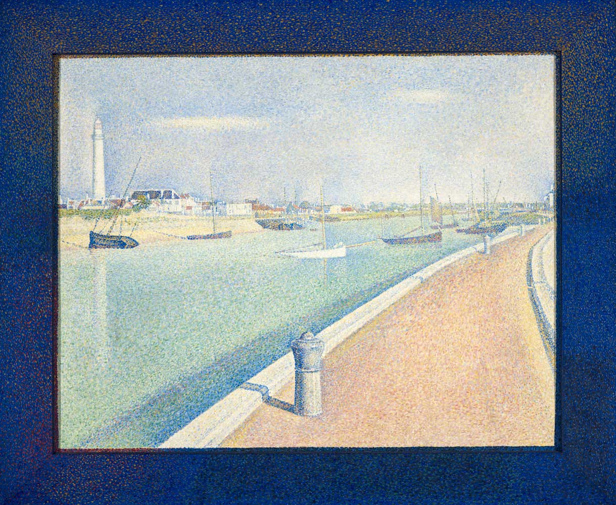 The Channel of Gravelines by Georges Seurat 1890