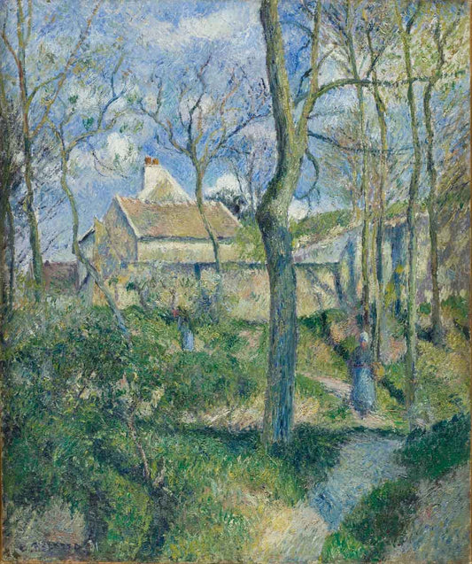 The Path to Les Pouilleux, by Camille Pissarro 1880