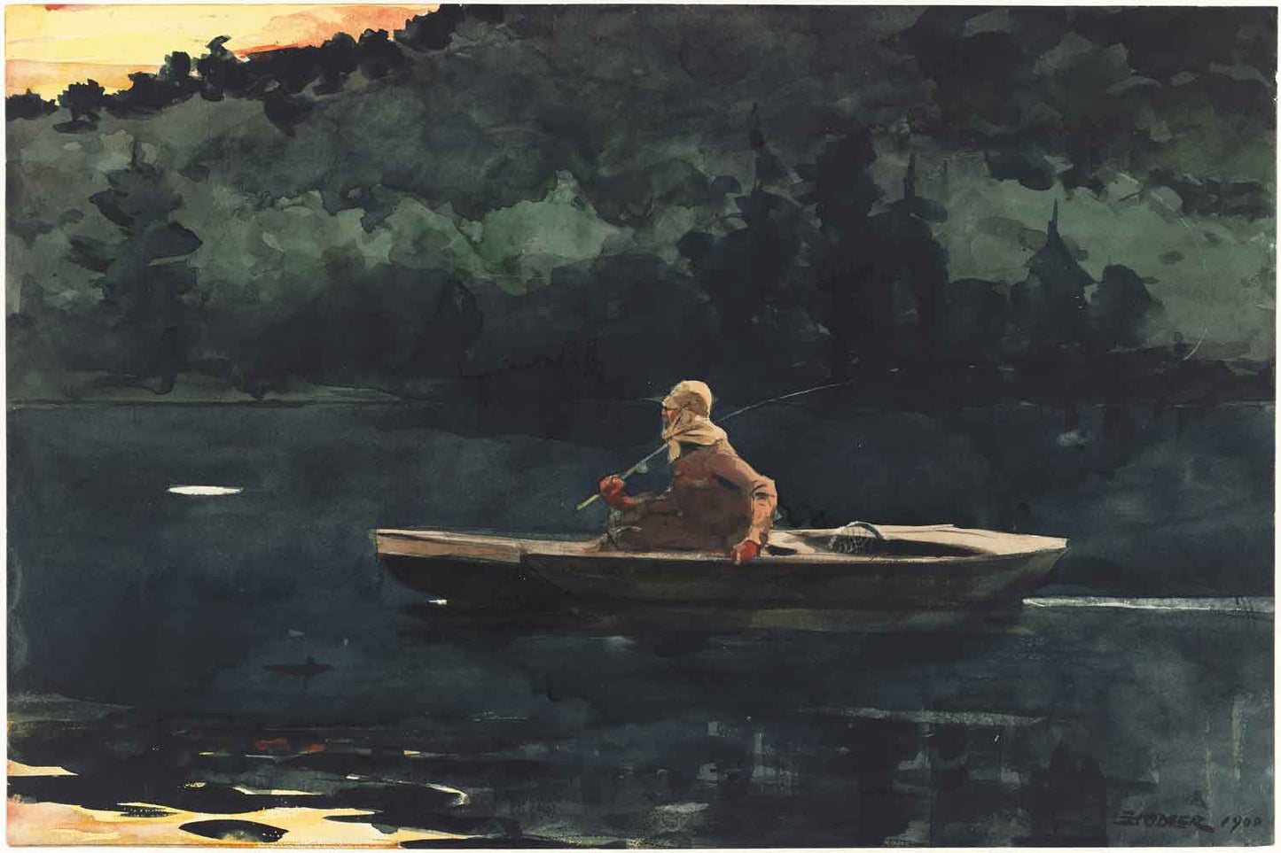 The Rise by Winslow Homer 1900