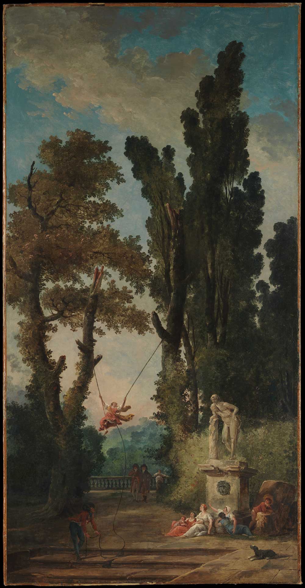 The Swing by Hubert Robert 1779