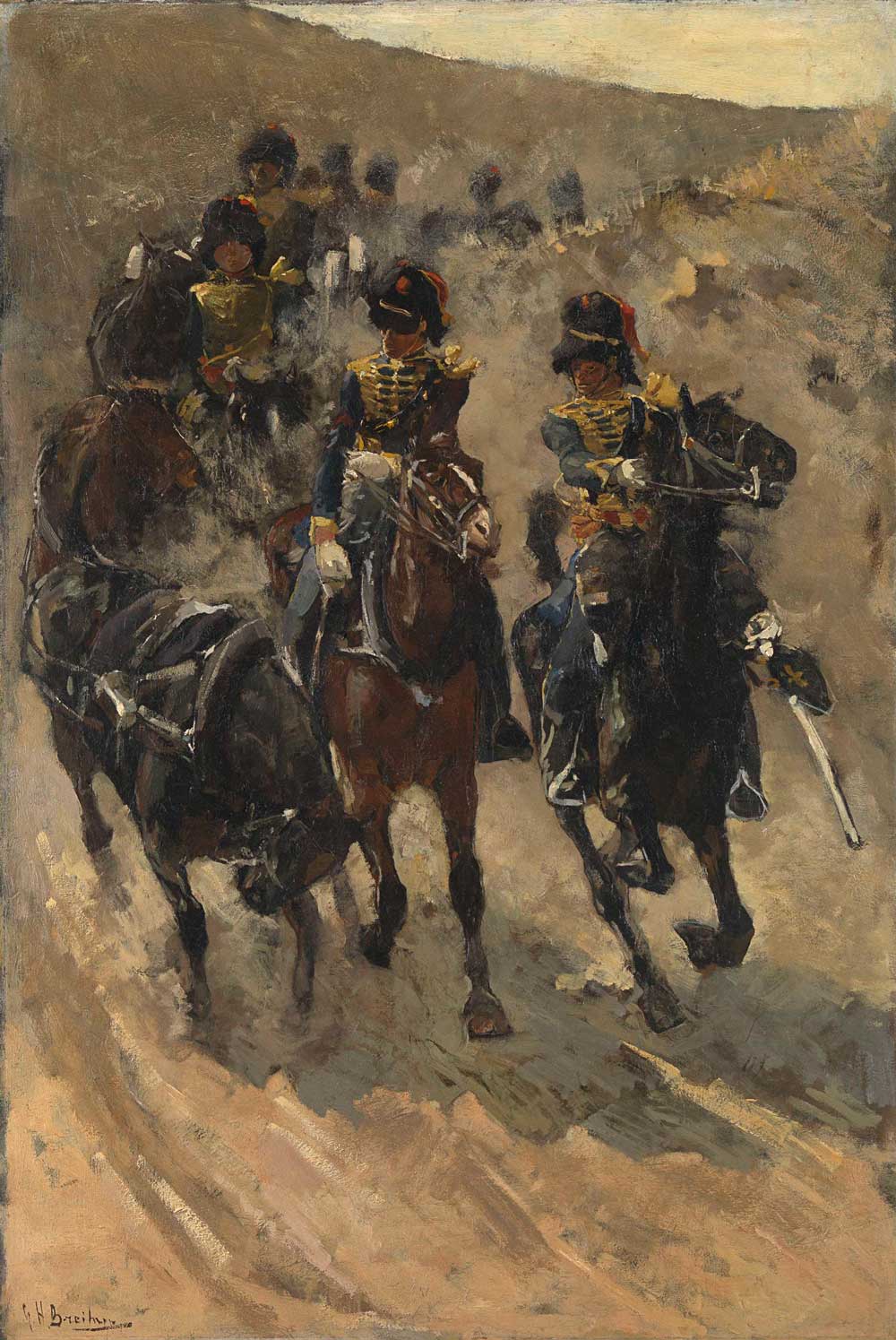 The Yellow Riders by George Hendrik Breitner 1885