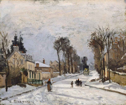 Route to Versailles by Camille Pissarro 1869