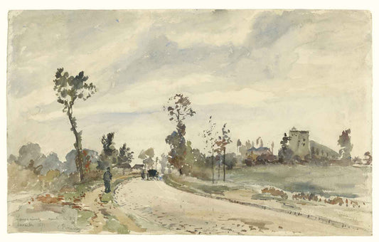 Route de Saint-Germain Camille Pissarro 1871