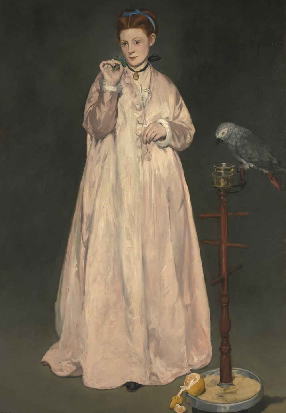 Young Lady in 1866 by Edourd Manet