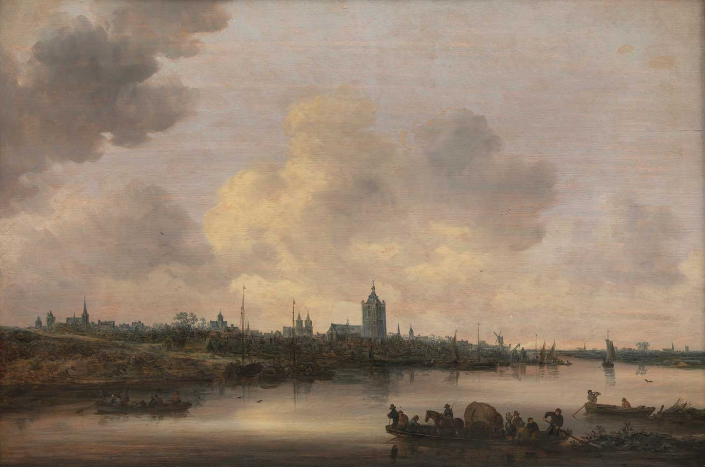 View of the City of Arnhem (A) by Jan van Goyen 1646