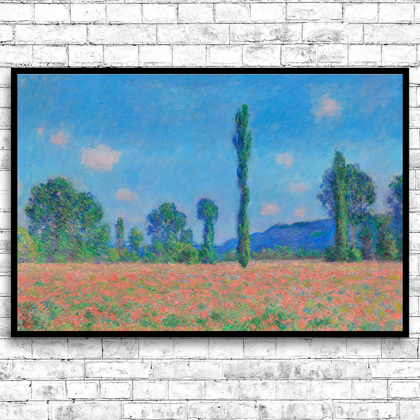 ZZ-Poppy Field, Giverny (1890–1891) by Claude Monet - Through Filters