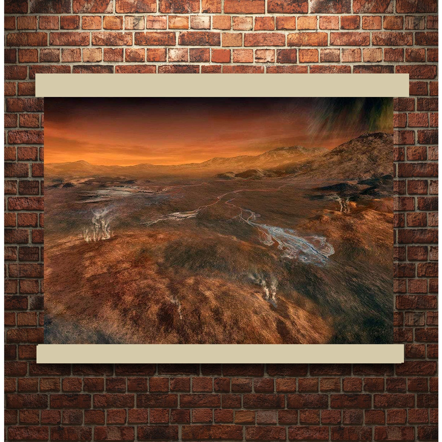 Artist concept Hotei Arcus by NASA | Hanging Canvas Art | Choice of Board Colors
