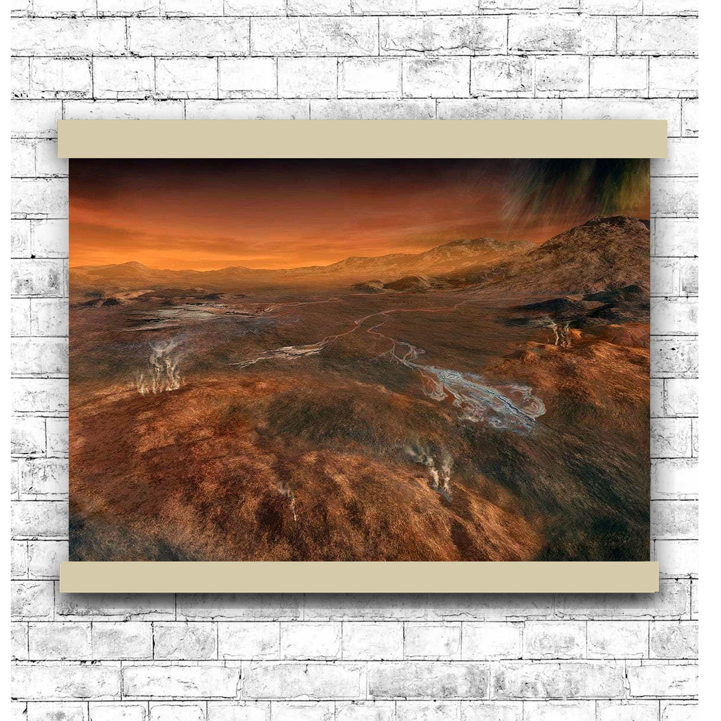 Artist concept Hotei Arcus by NASA | Hanging Canvas Art | Choice of Board Colors