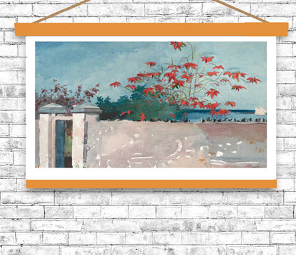 A Wall in Nassau by Winslow Homer