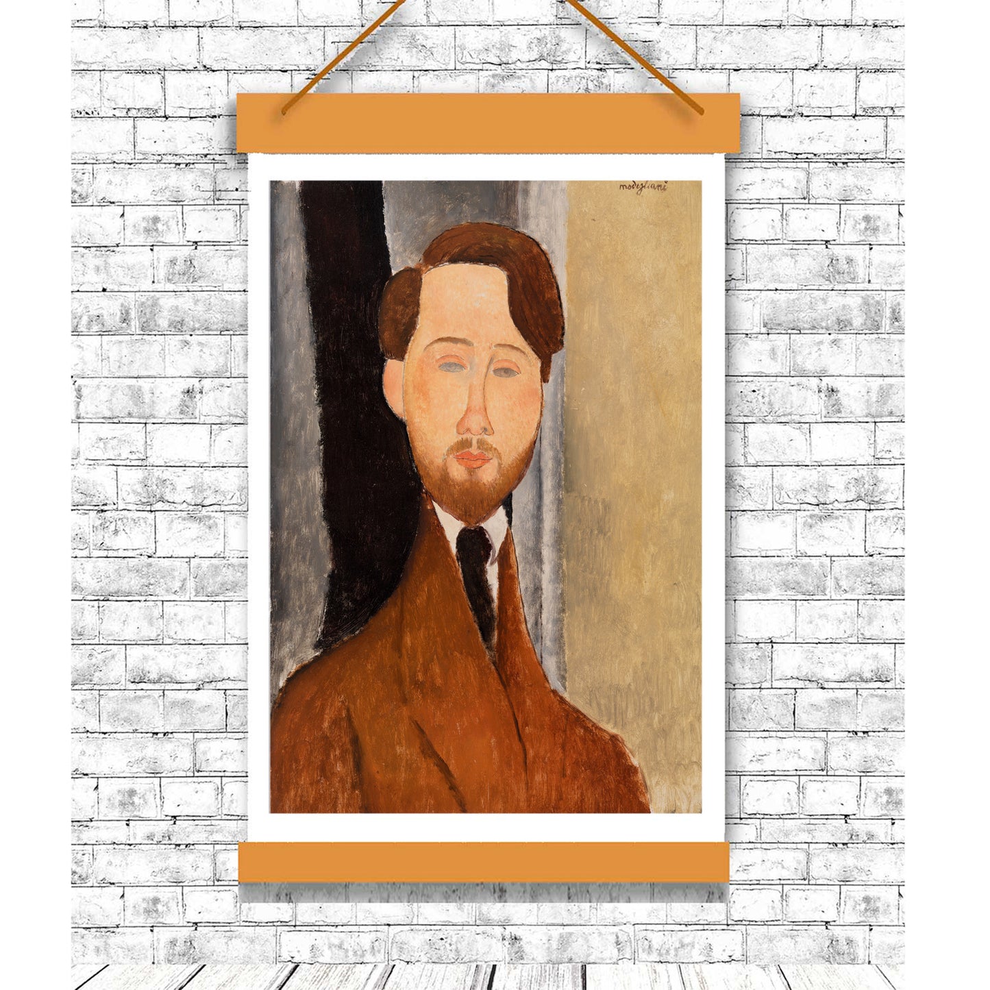 Léopold Zborowski by Amedeo Modiglian