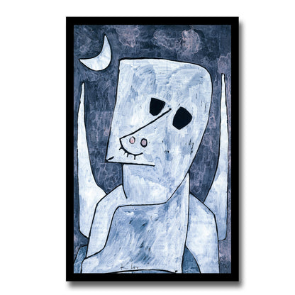Bildnis eines Asiaten by Paul Klee - Buy Print Only or Mounted with Choice of Accent Color