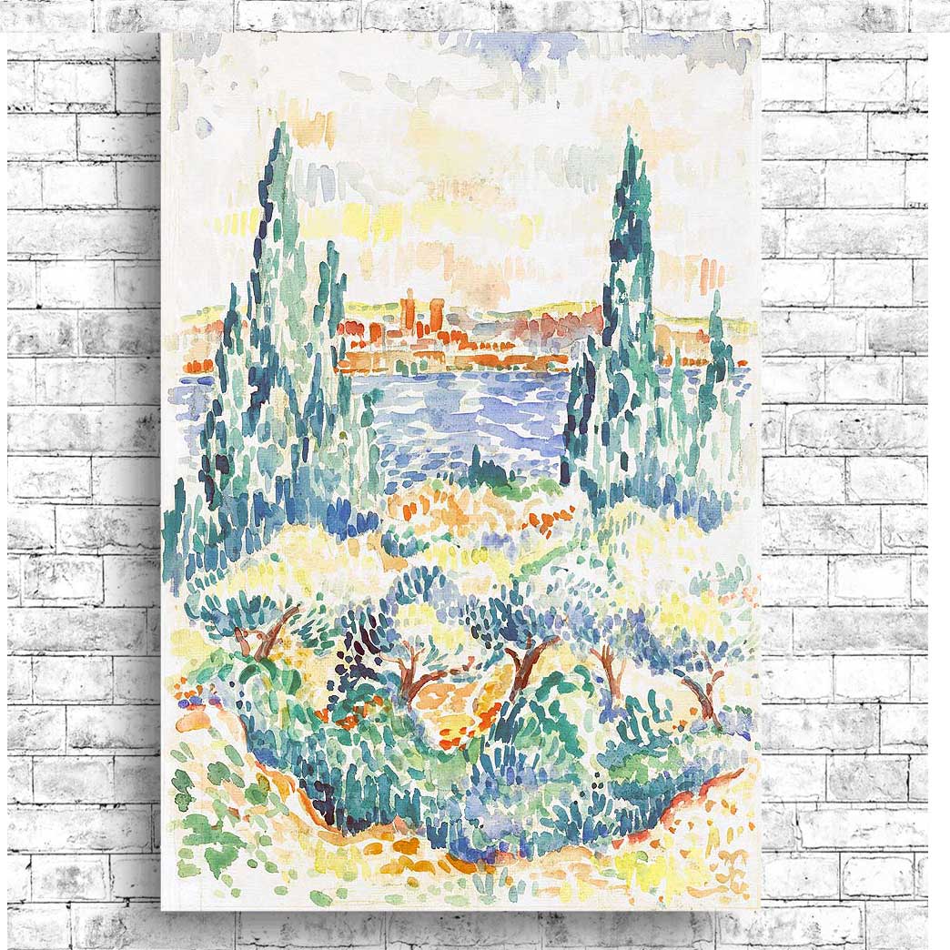 Antibes-(1907) by Henri Cross