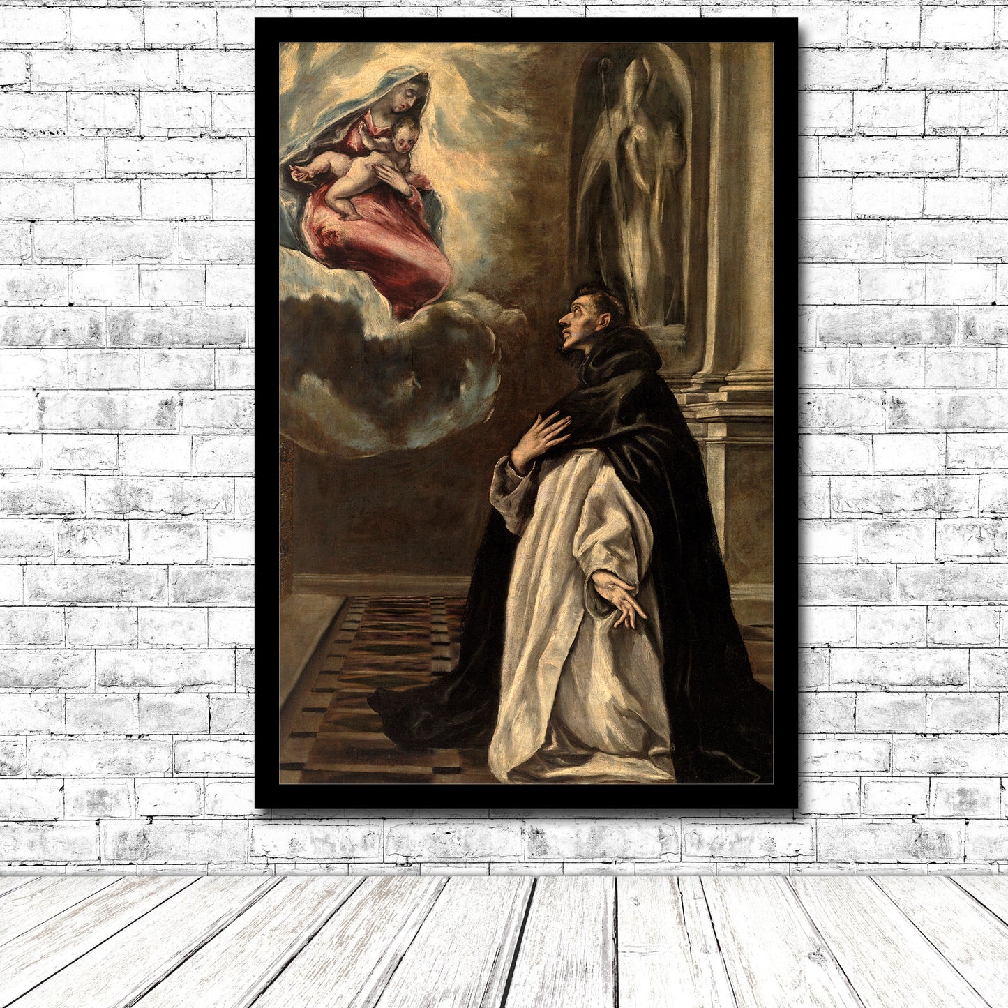 Apparition of the Virgin and Child to Saint Hyacinth by El Greco