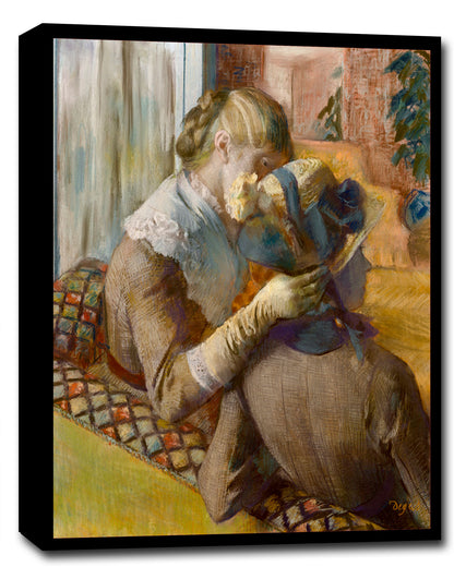 At the Milliner's (1881) by Edger Degas