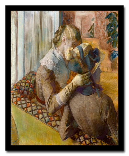 At the Milliner's (1881) by Edger Degas
