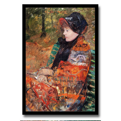 Autumn, portrait of Lydia Cassatt (1880) by Mary Casset