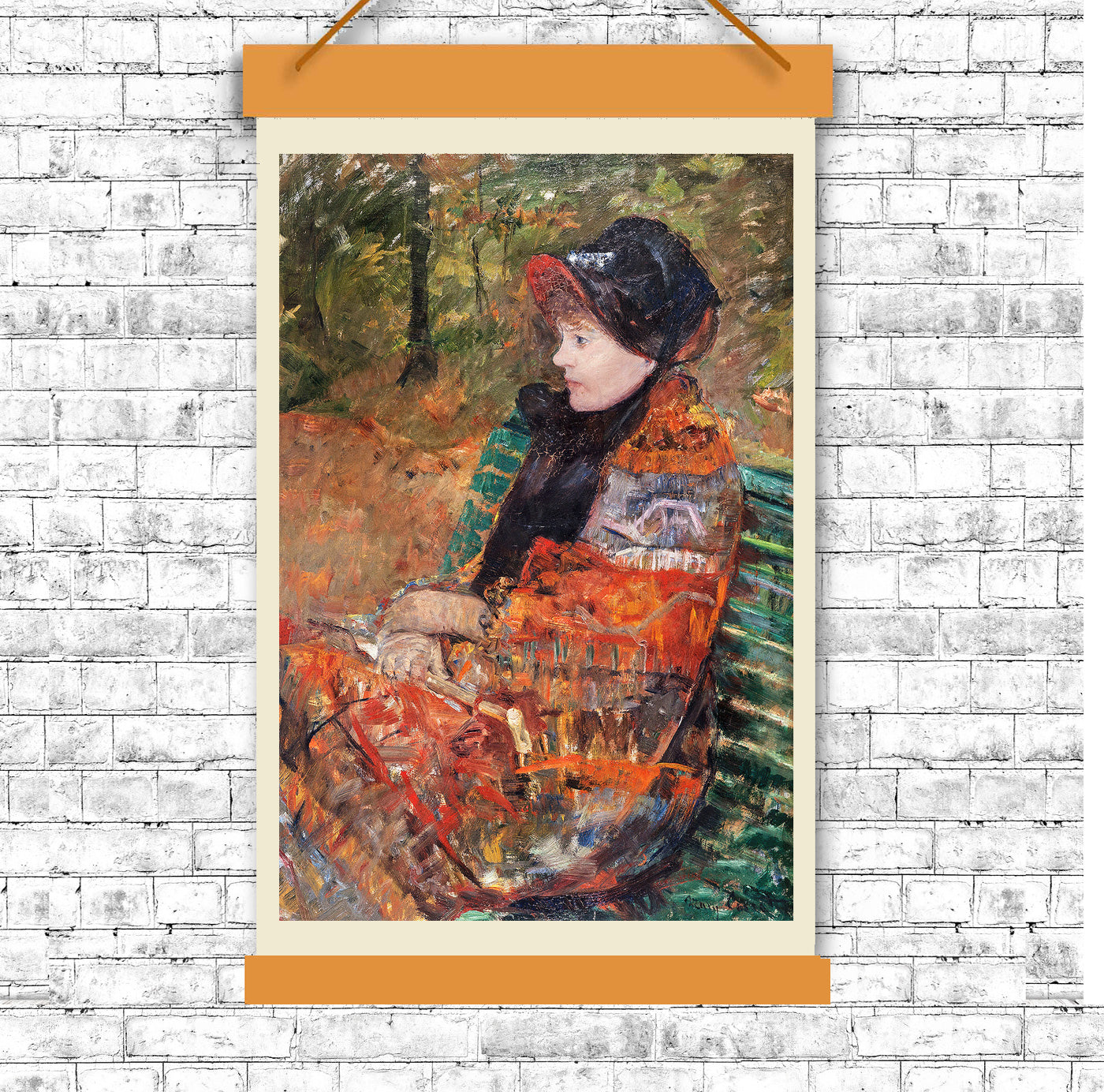 Autumn, portrait of Lydia Cassatt (1880) by Mary Casset