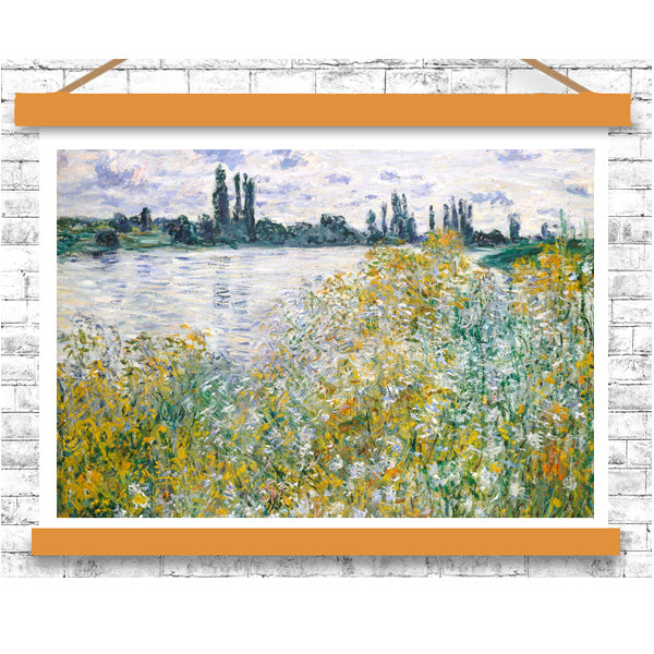 Banks of the Seine, Vetheuil (1880) by Claude Monet
