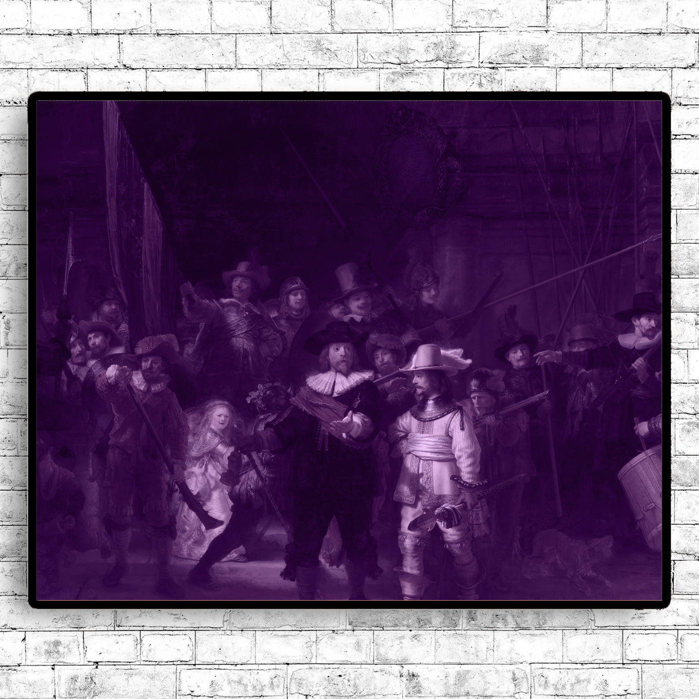 ZZ-The Night Watch by Rembrandt van Rijn 1642 - Through Filters