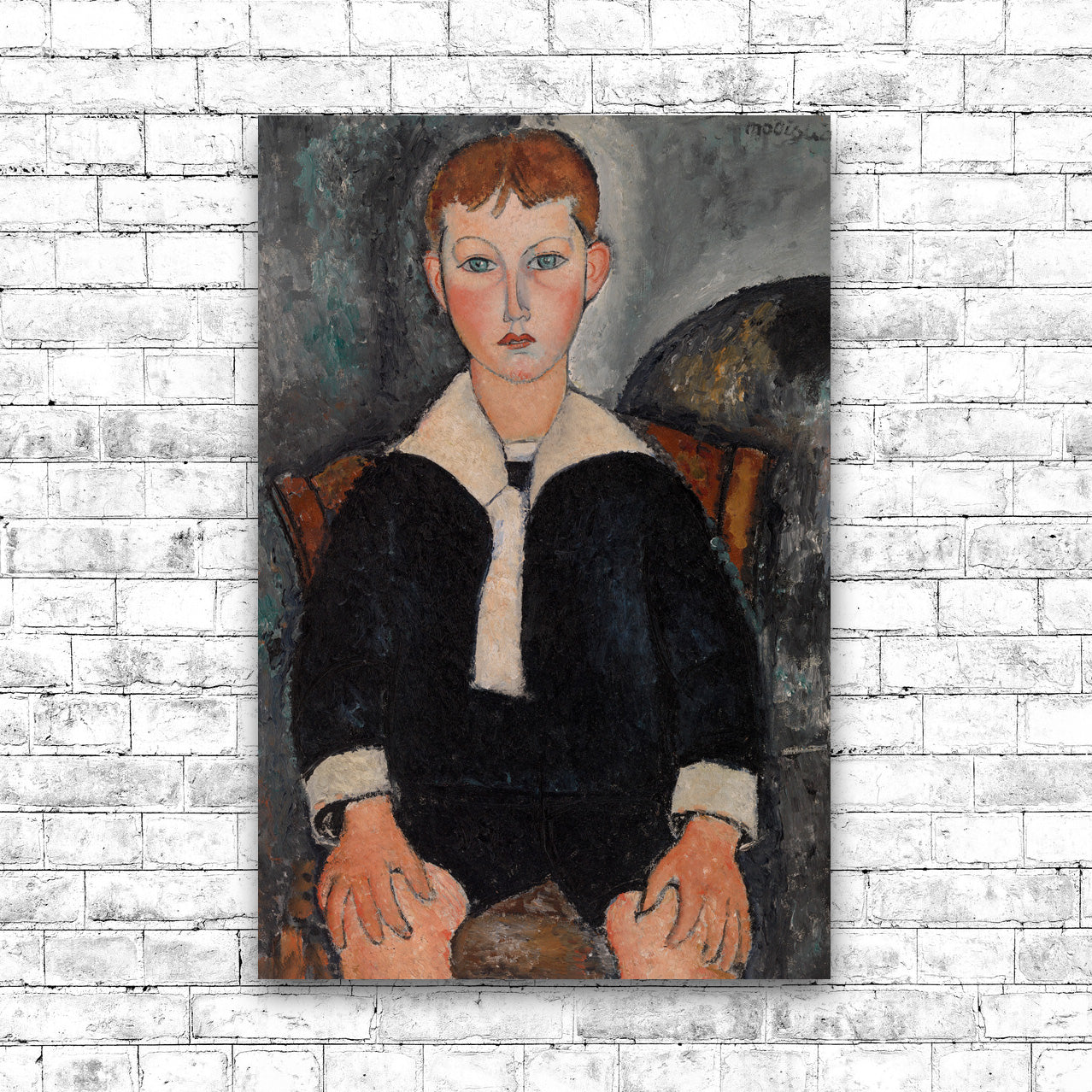 Boy in Sailor Suit by Amedeo Modiglian