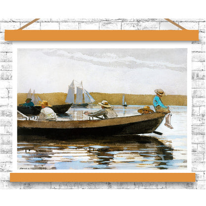 Boys in a Dory (1873) by Winslow Homer