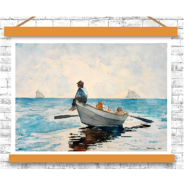 Boys in a Dory (1880) by Winslow Homer