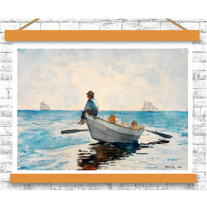 Boys in a Dory (1880) by Winslow Homer