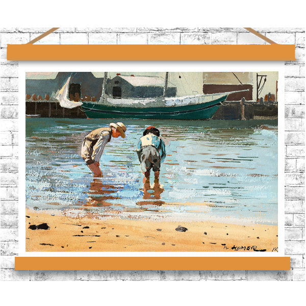 Boys Wading (1873) by Winslow Homer