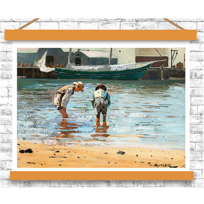 Boys Wading (1873) by Winslow Homer