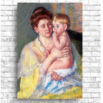 Baby John with Forefinger in His Mouth (1919) by Mary Casset