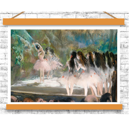 Ballet at the Paris Opera- Buy Print Only or Mounted with Choice of Accent Color