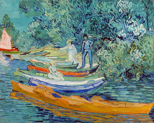 Bank of the Oise at Auvers (1890) by Vincent van Gogh