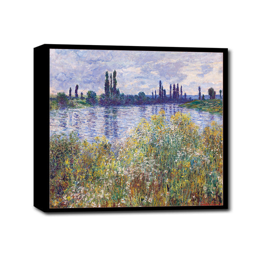Banks of the Seine, Vetheuil (1880) by Claude Monet