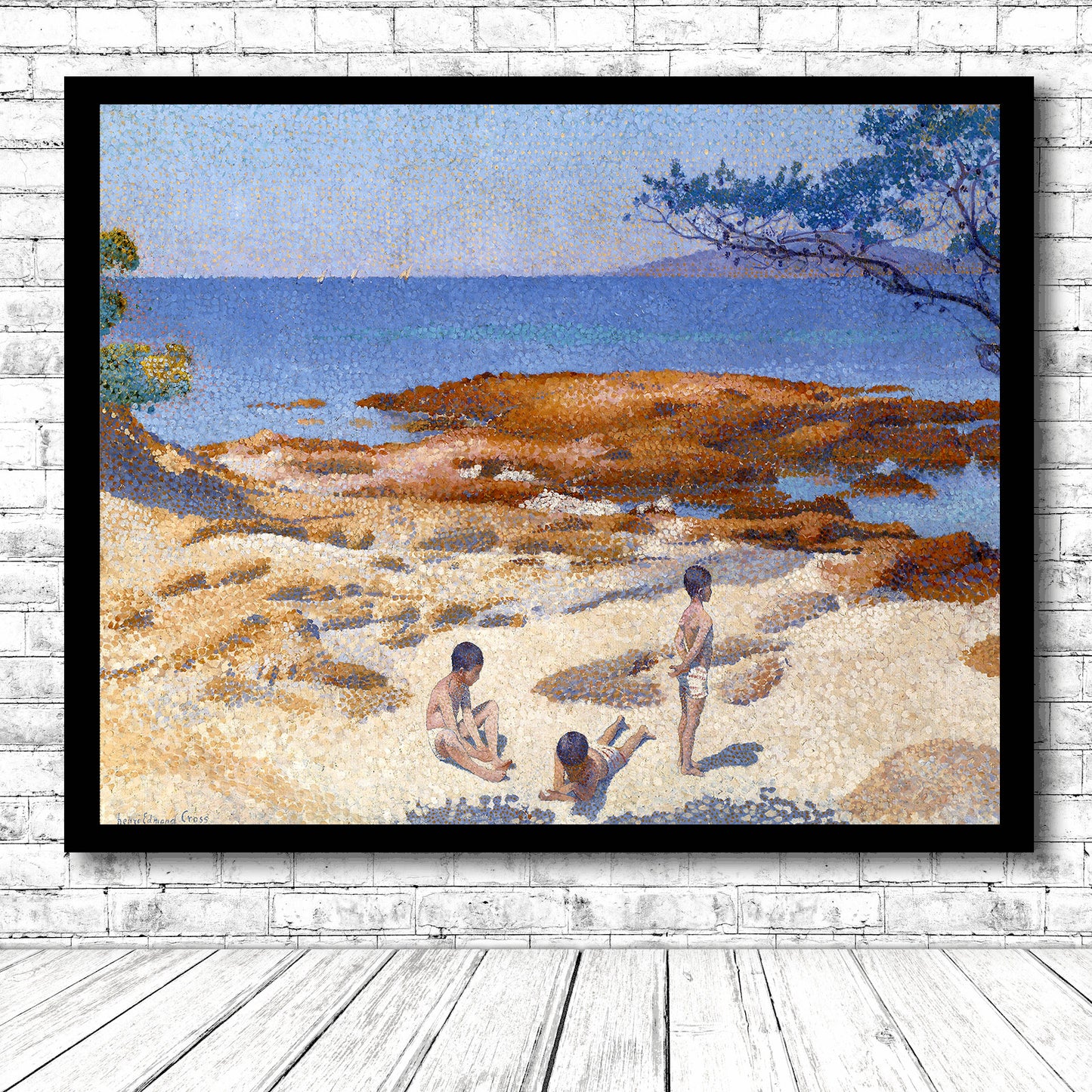 Beach at Cabasson (1891–1892) by Henri Cross