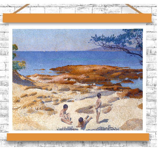 Beach at Cabasson (1891–1892) by Henri Cross
