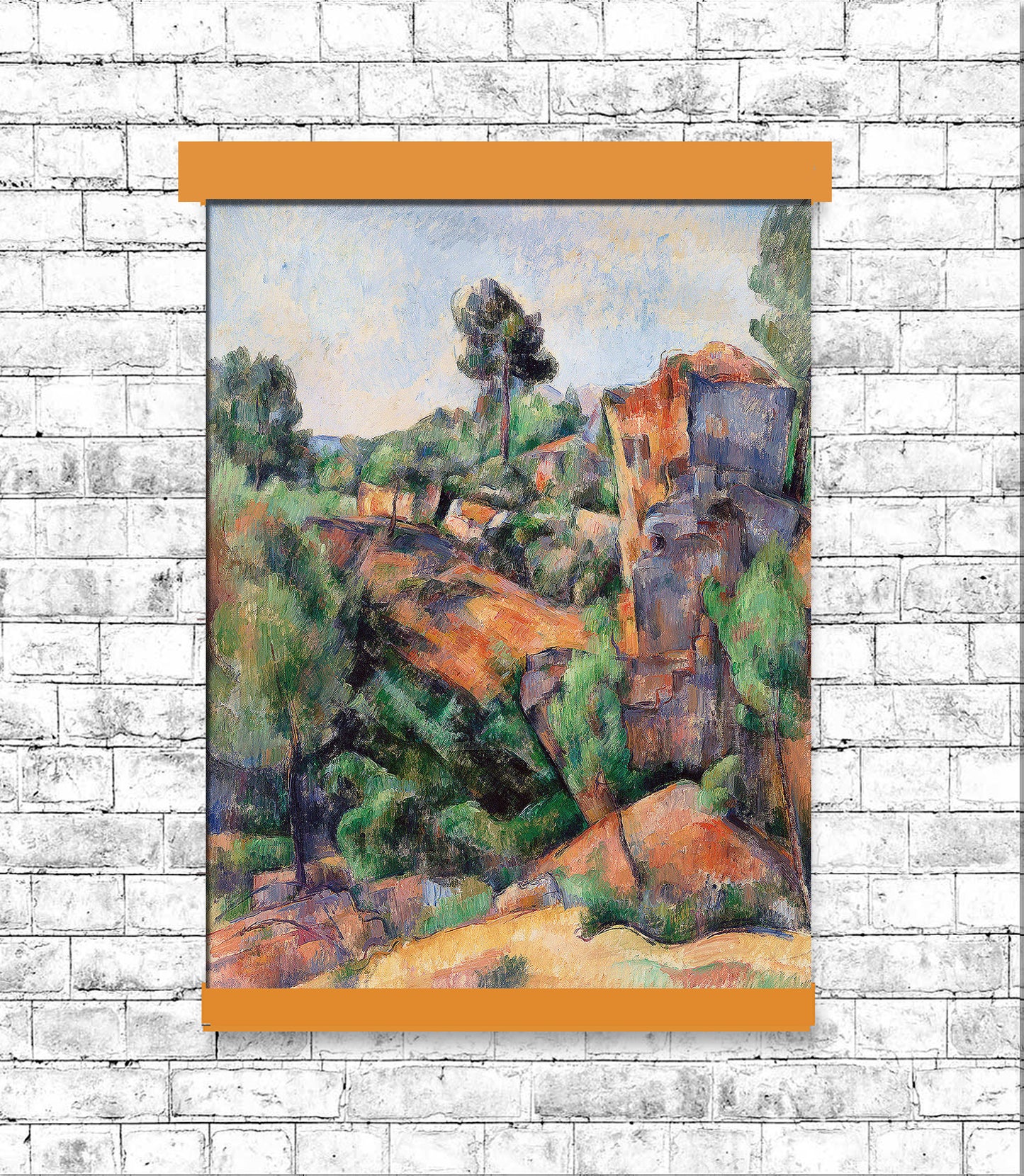 Bibémus Quarry (ca. 1895) by Paul Cézanne - DO