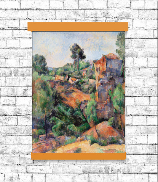 Bibémus Quarry (ca. 1895) by Paul Cézanne - DO