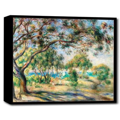 Bois de la Chaise (Paysage) (1892) by Pierre Renoir - Buy Print Only or Mounted with Choice of Accent Color