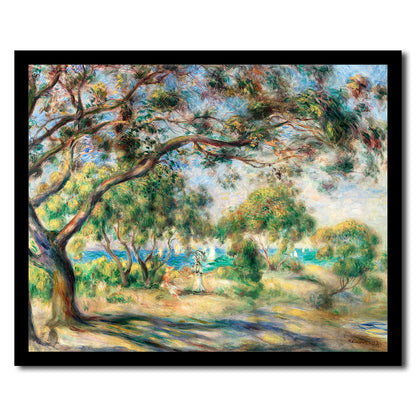 Bois de la Chaise (Paysage) (1892) by Pierre Renoir - Buy Print Only or Mounted with Choice of Accent Color