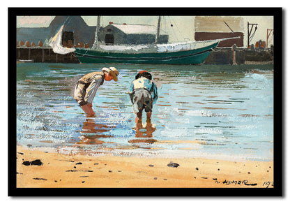 Camp Fire (1880) by Winslow Homer