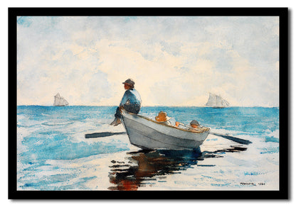 Boys Wading (1873) by Winslow Homer
