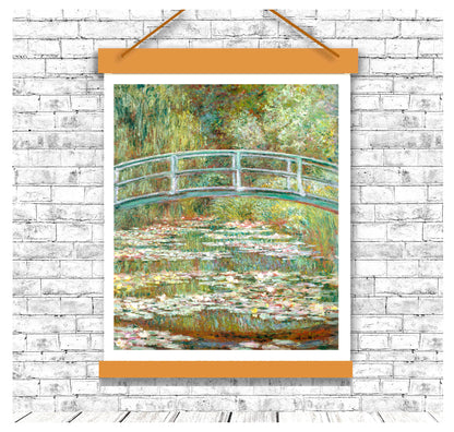 Bridge over a Pond of Water Lilies by Claude Monet