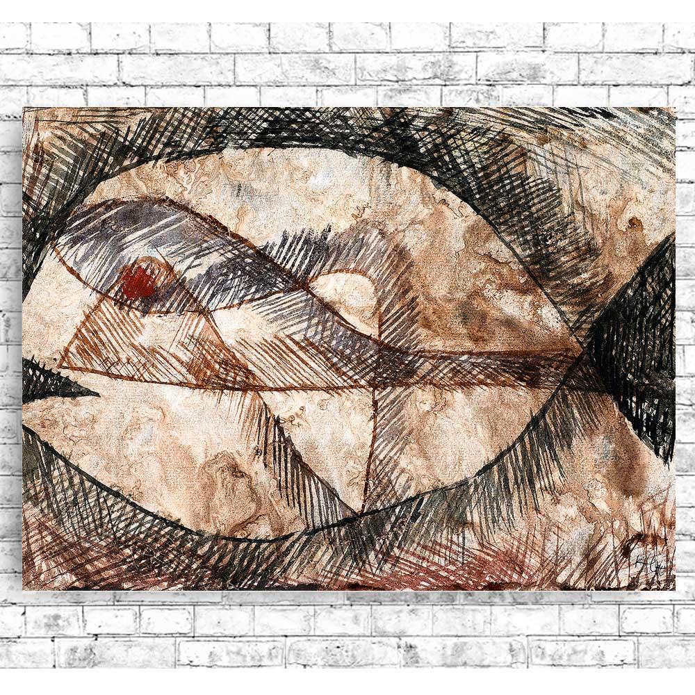 C.–C. = Fisch (1931) by Paul Klee - Buy Print Only or Mounted with Choice of Accent Color