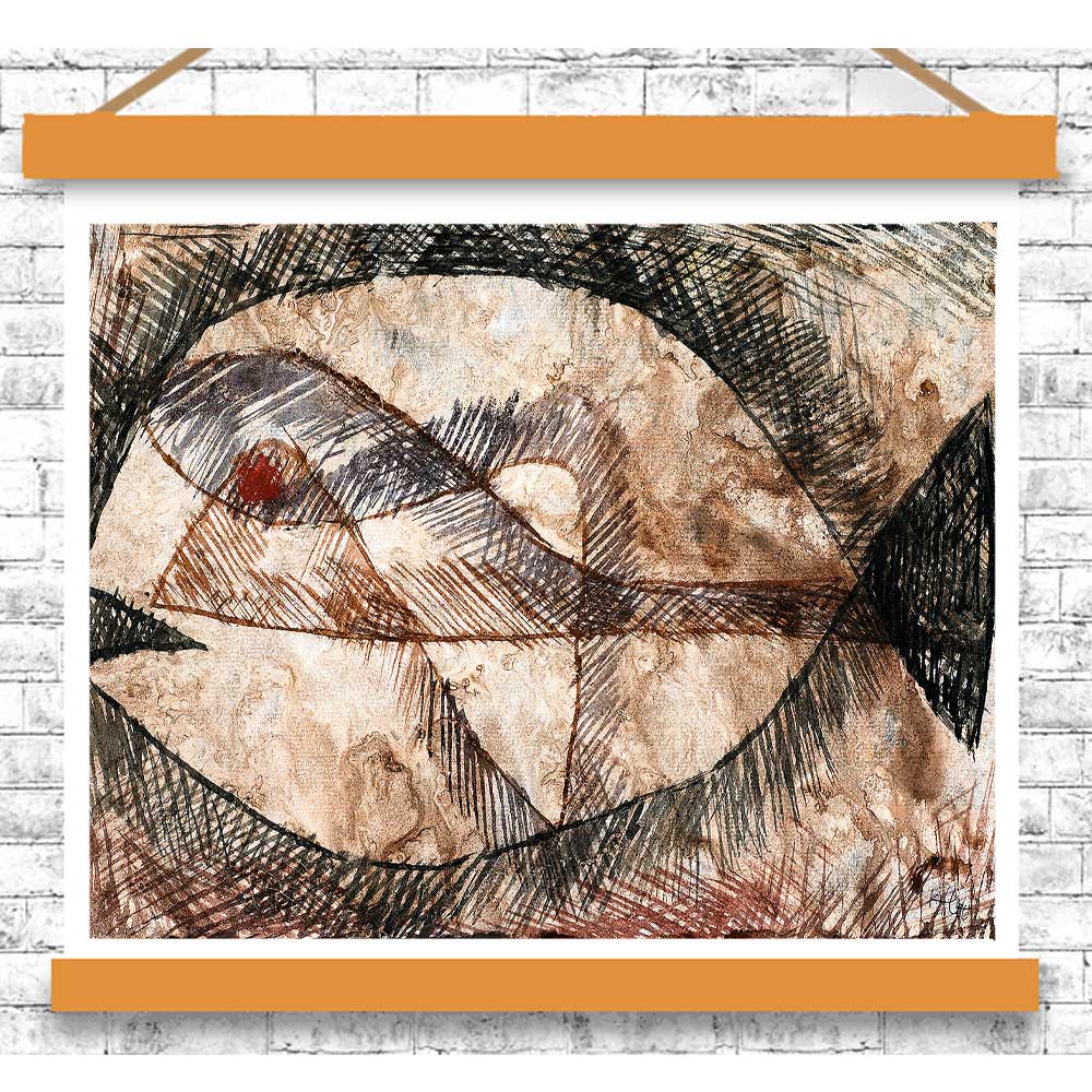 C.–C. = Fisch (1931) by Paul Klee - Buy Print Only or Mounted with Choice of Accent Color