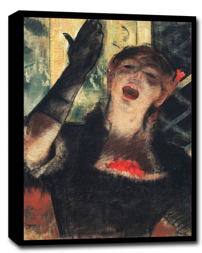 Cafe Singer by Edgar Degas