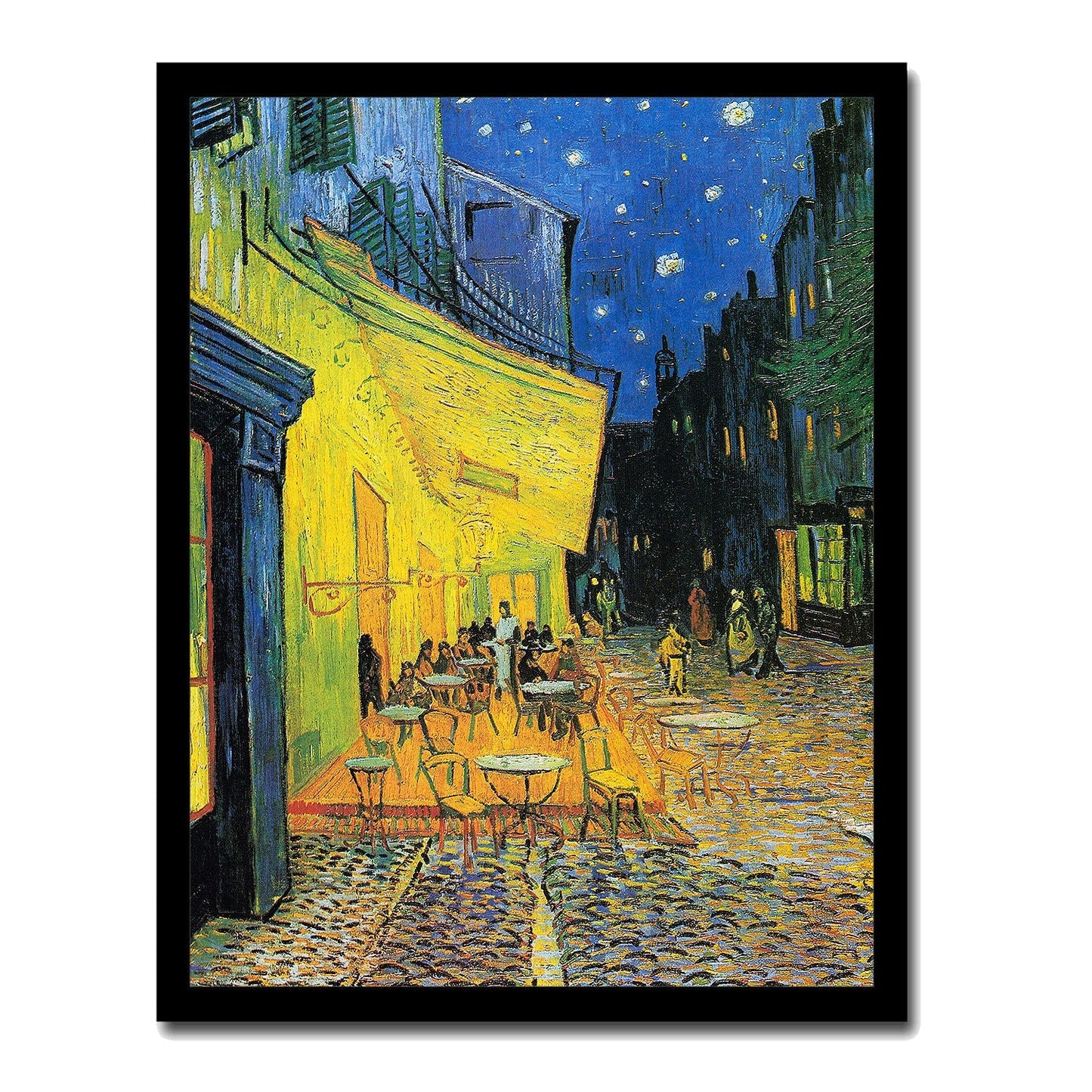 Café Terrace at Night (1888) by Vincent Van Gogh
