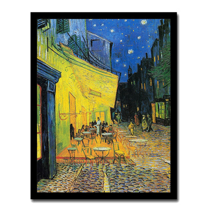 Café Terrace at Night (1888) by Vincent Van Gogh